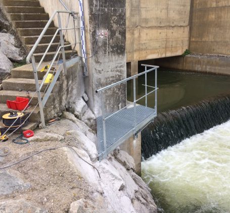 Travaux Barrage de Vinça