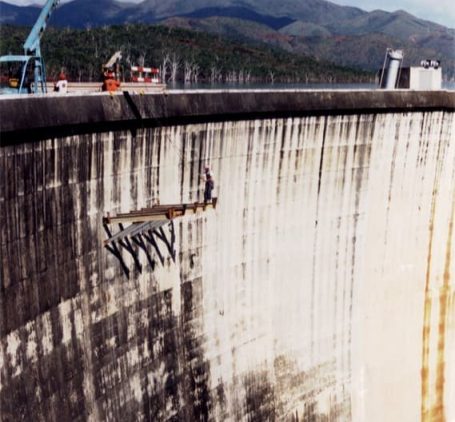 Travaux Barrage de Vinça